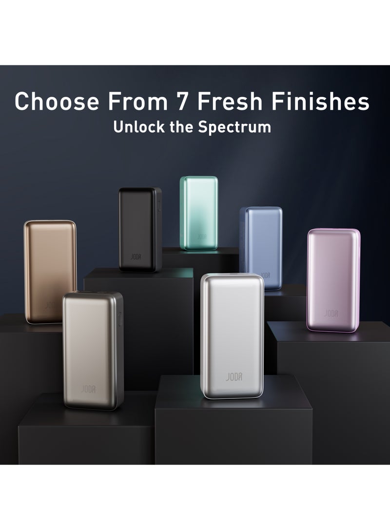 جودا JODA TURBO 10 – بنك طاقة سريع 10000 مللي أمبير بشاشة LED سوداء وشاحن PD 30W - Image 4