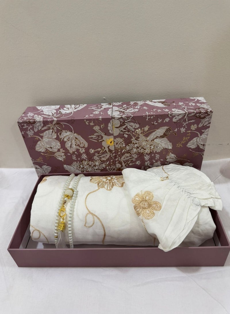 Royal prayer sheet, soft viscose fabric/dress/free size - Image 1