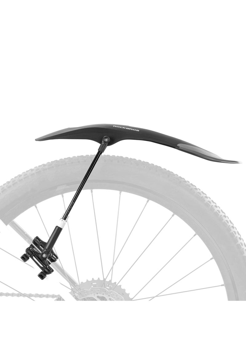 Excefore Bike Fender, Universal Adjustable Bike mud Guard, Mountain Bike Fender, Against Splashing Water & Dirt, for 26"/27.5"/29" Mountain Bike Universal Front Rear Mud Guards  - Image 1