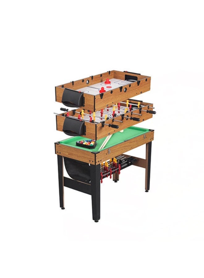 Max Strength 3-in-1 Multi Game Table, Foosball, Billiards & Air Hockey Family Entertainment Game - Image 2