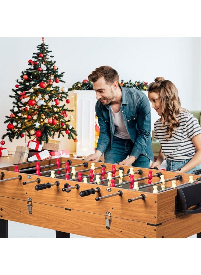 Max Strength 3-in-1 Multi Game Table, Foosball, Billiards & Air Hockey Family Entertainment Game - Image 4