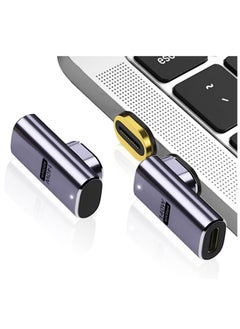 Magnetic adapter usb c converter [usb 3.1 40gbps high speed data transfer / 140w pd fast charge / 8k 60hz high definition video signal transmission] type c converter adapter male converter female
