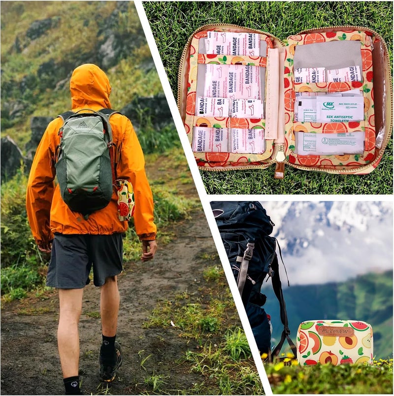 POLYNEW Portable First Aid Kit 151 Pcs  TravelSized Emergency Care for Kids  Adults Home Car Camping  Diaper Bag - Image 4