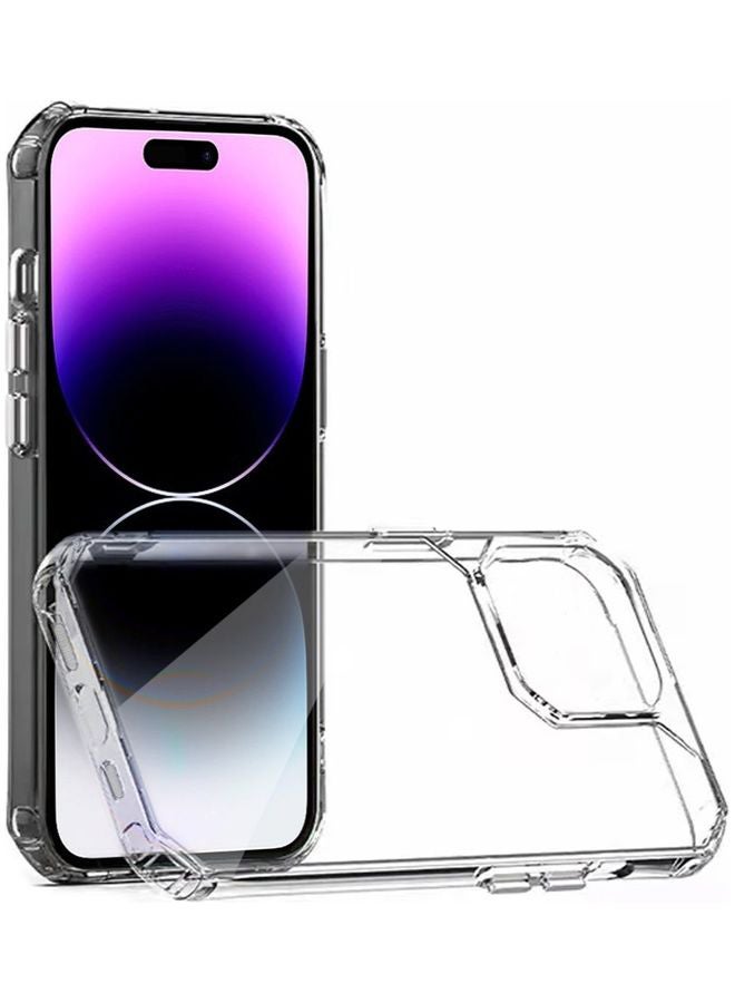 تيك 21 جراب هاتف مقاوم للخدش من سلسلة الحماية الممتازة Evoclear لهاتف Apple iPhone 14 Pro شفاف شفاف - Image 4