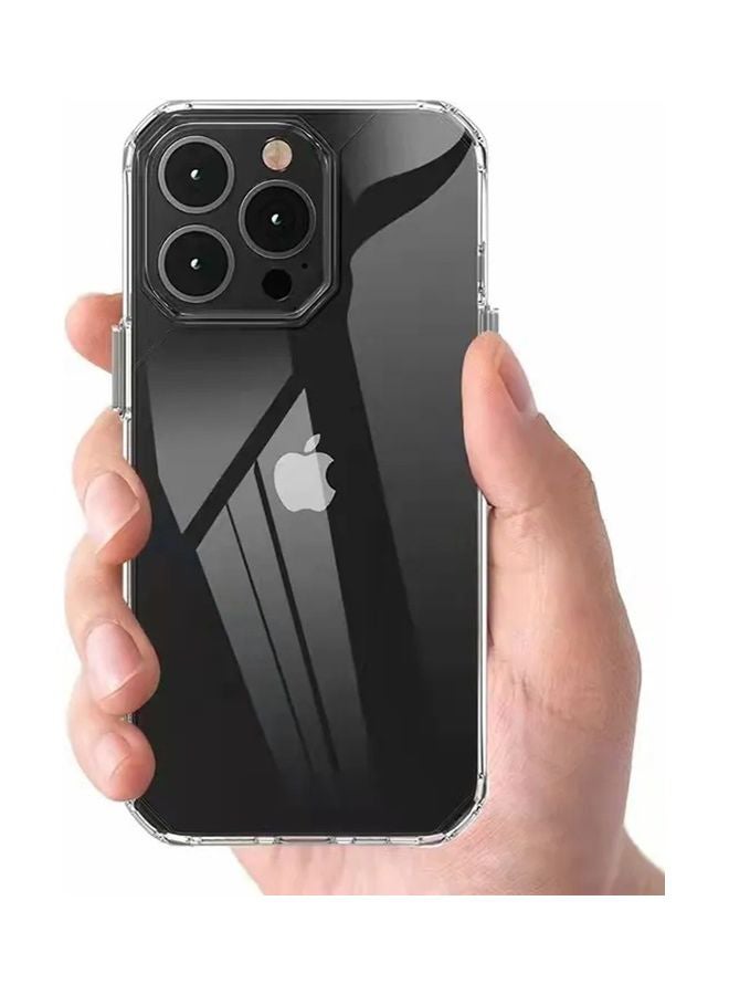 تيك 21 جراب هاتف مقاوم للخدش من سلسلة الحماية الممتازة Evoclear لهاتف Apple iPhone 14 Pro شفاف شفاف - Image 3