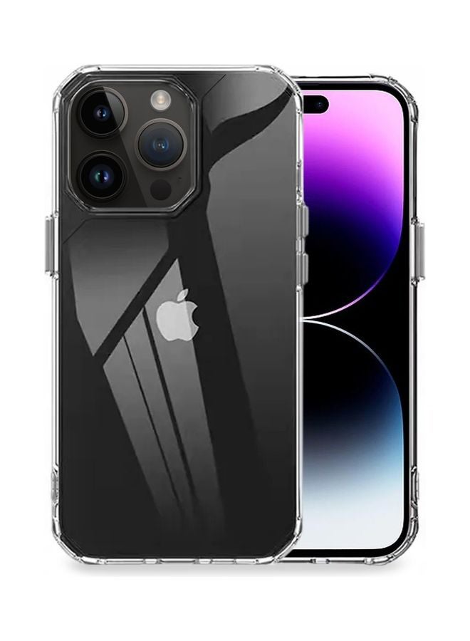 تيك 21 جراب هاتف مقاوم للخدش من سلسلة الحماية الممتازة Evoclear لهاتف Apple iPhone 14 Pro شفاف شفاف - Image 2