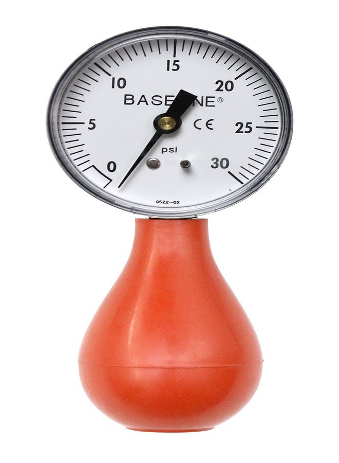Baseline 12-0290 Dynamometer, Pneumatic Squeeze Bulb 30 PSI Capacity, No Reset - Image 1