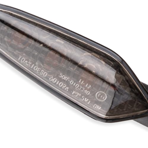 HAZAWA أضواء إشارة الانعطاف LED متوافقة مع كاواساكي نينجا 300 400 650 H2 ZX-25R ZX-6R ZX-10R Z400 Z900 Z1000 (عدسة دخانية) - Image 5