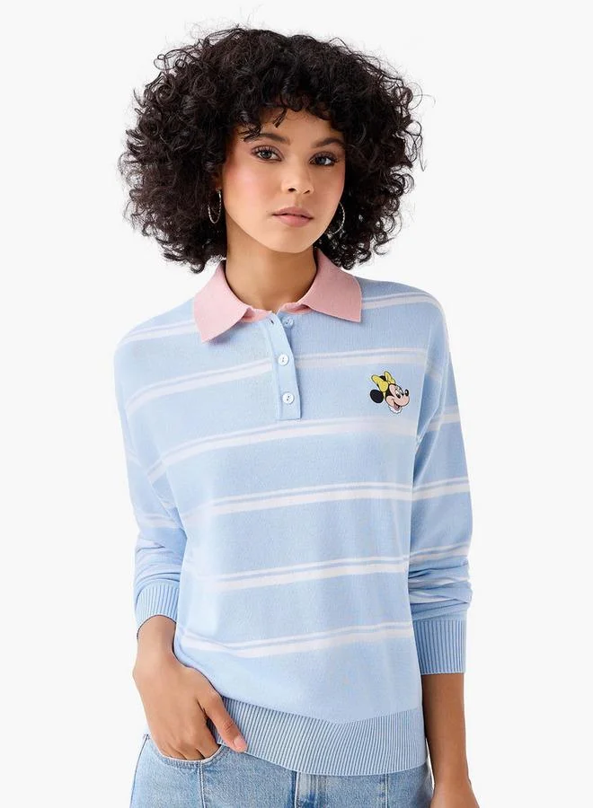 SP Characters T-shirt with Minnie Mouse Print