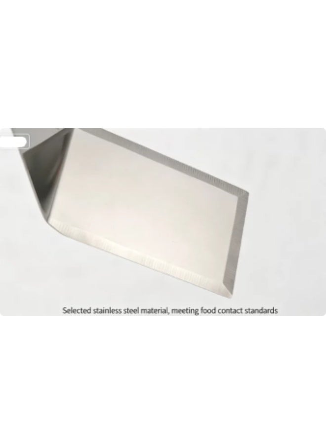 Triple Rivet Stainless Steel Wide Turner - Image 2