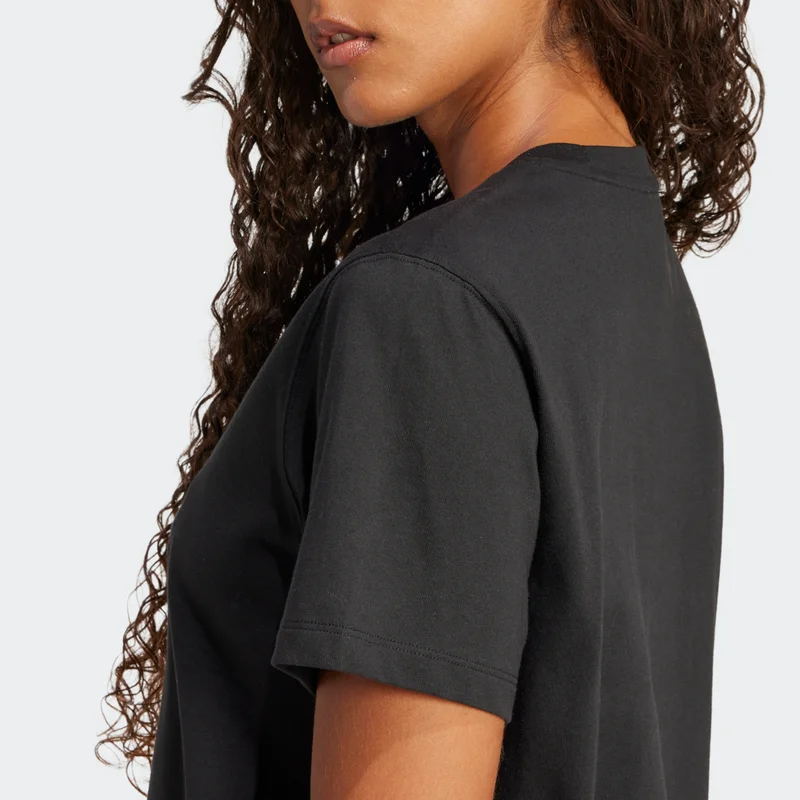 adidas Originals Camo Crop Infilled Logo T-Shirt