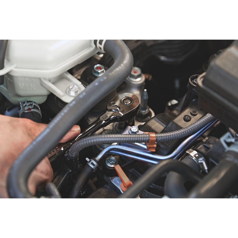 CRAFTSMAN Standard Ratchet, 120-Tooth, 3/8-in Drive Quick-Release (CMMT82011) - Image 4