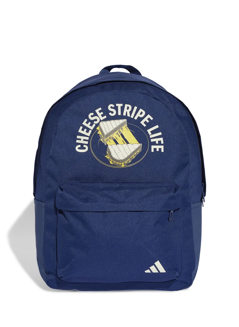 اديداس Adidas Classic Grilled Cheese Graphic Backpack
