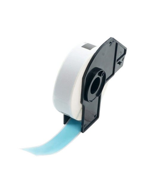 File Folder Labels Replacement For Brother Dk1203 (0.66 In X 3.4 In) Compatible With Brother Ql Label Printers [1 Rolls 300 Labels Light Blue]