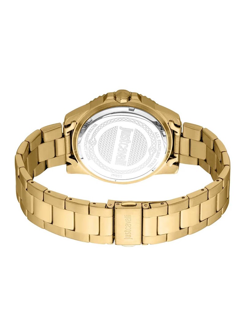 Just Cavalli - Men's Round Shape Stainless Steel Wrist Watch JC1G246M0265 - 42 Mm - Image 1