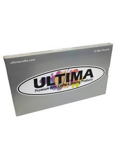 Ultima China Marker Peel Off Grease Pencil/Wax Pencil Leaves Opaque Easy To Remove Markings On All Glazed Non Porous & Polished Surfaces (Black)  - Image 3