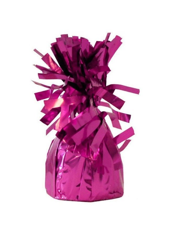 وزن البالون من رقائق بلاستيكية وردية أرجوانية