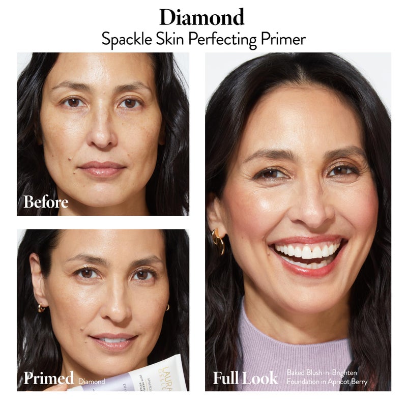 LAURA GELLER NEW YORK Spackle Primer - Diamond - Super-Size 2 Fl Oz - Hyaluronic Acid Makeup Primer for Mature Skin - Image 2