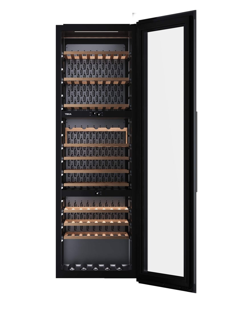 TEKA RVI 30097 Built-in Beverage Cooler With Capacity For 93 Bottles 287 L 180 W 113600012 Black - Image 3