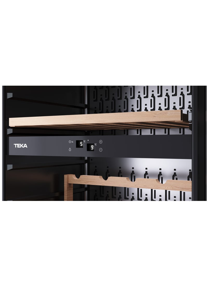 TEKA RVI 30097 Built-in Beverage Cooler With Capacity For 93 Bottles 287 L 180 W 113600012 Black - Image 4