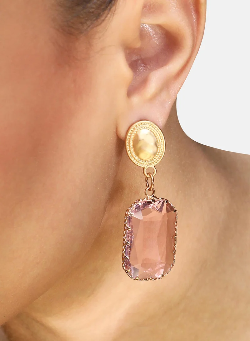 SOHI Pastel Artificial Drop Earring Jewellery