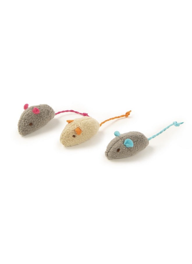SmartyKat SmartyKat (20 Count) Skitter Critters Value Pack Catnip Cat Toys - Gray/Cream, 20 Count  - Image 2