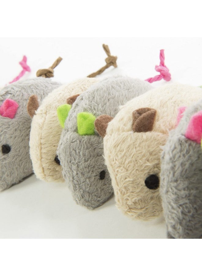 SmartyKat SmartyKat (20 Count) Skitter Critters Value Pack Catnip Cat Toys - Gray/Cream, 20 Count  - Image 3