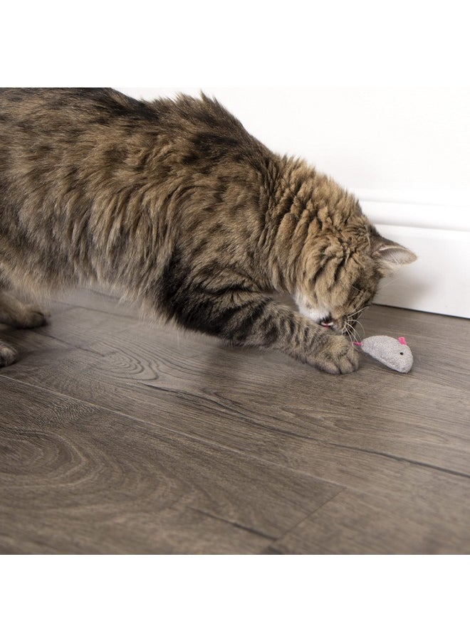 SmartyKat SmartyKat (20 Count) Skitter Critters Value Pack Catnip Cat Toys - Gray/Cream, 20 Count  - Image 5