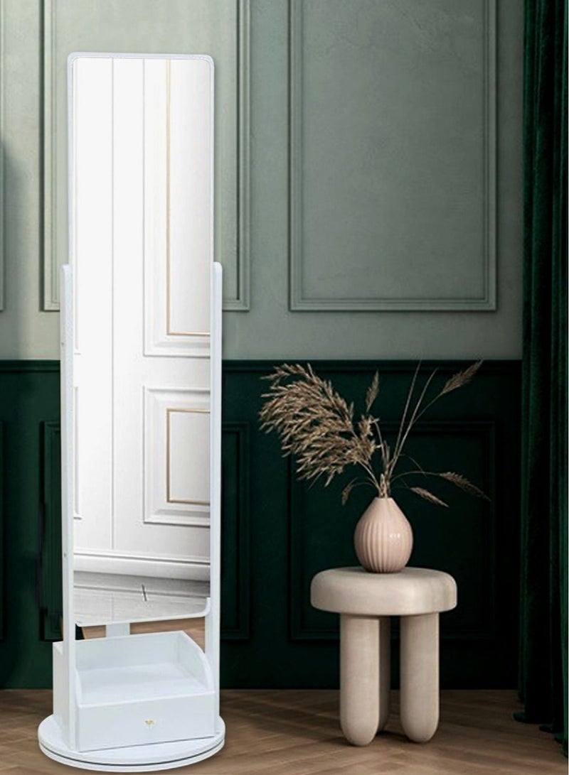 Floor Full Length Mirror With Holder 170X40X45Cm - Image 3