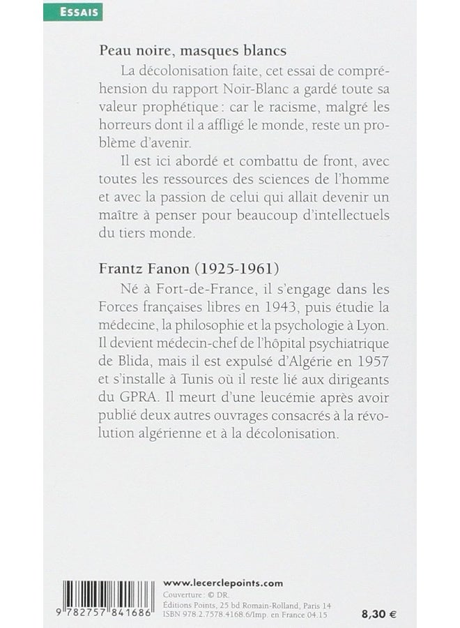 Peau noire, masques blancs (Points essais) - Image 3