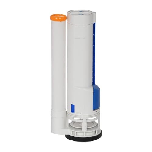 Prem's Dual Flush Plastic Valve, Water-Saving Dual Mode, Push Button Lid Operation, Durable Plastic Construction, 10 Inch - Image 1