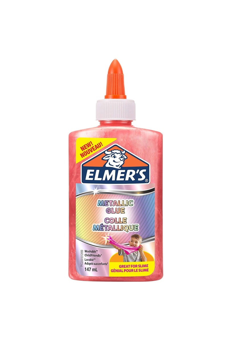 Elmer's 2109508 147ml Metallic Liquid Glue, Pink