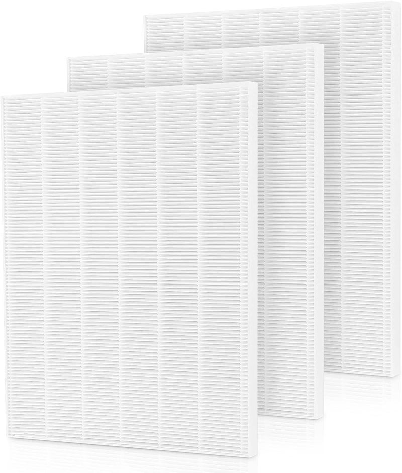 isinlive Filter H 55002 Replacement Filter For Winix Air Purifier 116130 Replacement Compatible with Winix 55002 and AM80 Air Purifier 3 Pack HEPA Filter Only - Image 1