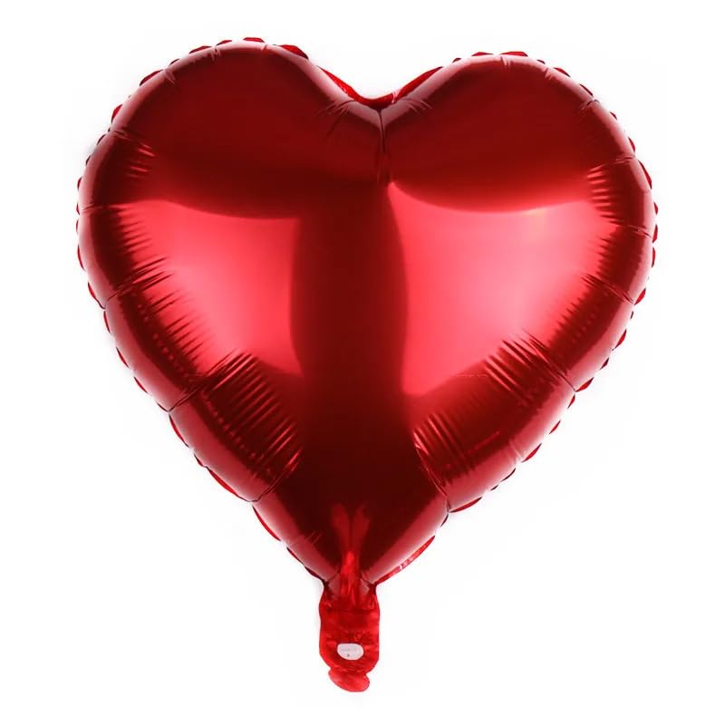 SOI Anniversary Decoration Items Kit - 53Pcs Happy Anniversary Balloons | Anniversary Balloons for Decoration | Happy Anniversary Decoration | Red & Silver Happy Anniversary Foil Balloons - Image 4