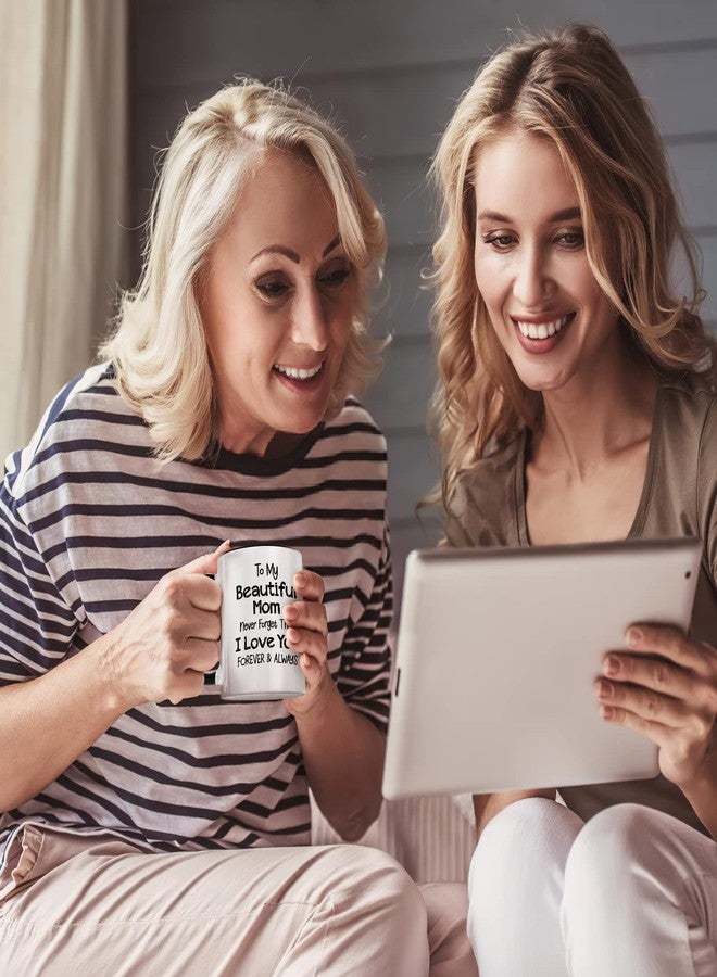 Cabtnca Mothers Day Mom Gifts, I Love You Mom Coffee Mug, Mothers Day Gifts for Mom from Daughter Son, Birthday Christmas Gift, 11Oz - Image 4