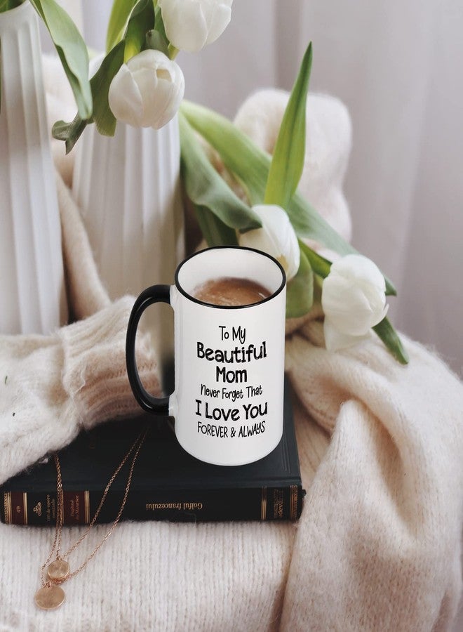 Cabtnca Mothers Day Mom Gifts, I Love You Mom Coffee Mug, Mothers Day Gifts for Mom from Daughter Son, Birthday Christmas Gift, 11Oz - Image 2