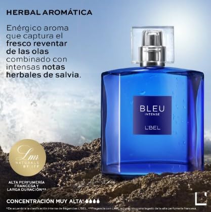 L'bel BLEU INTENSE 100ml - Fragrance for Men Eau de Toilette - Image 4