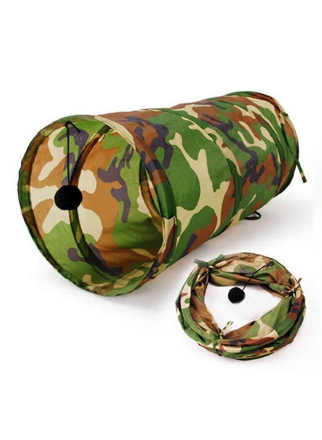 Sage Square 20" Portable Sleeping Bag Exercise Tunnel With Hanging Ball For Pet Care For Cat/Kitten/Puppy/Dog - Image 4