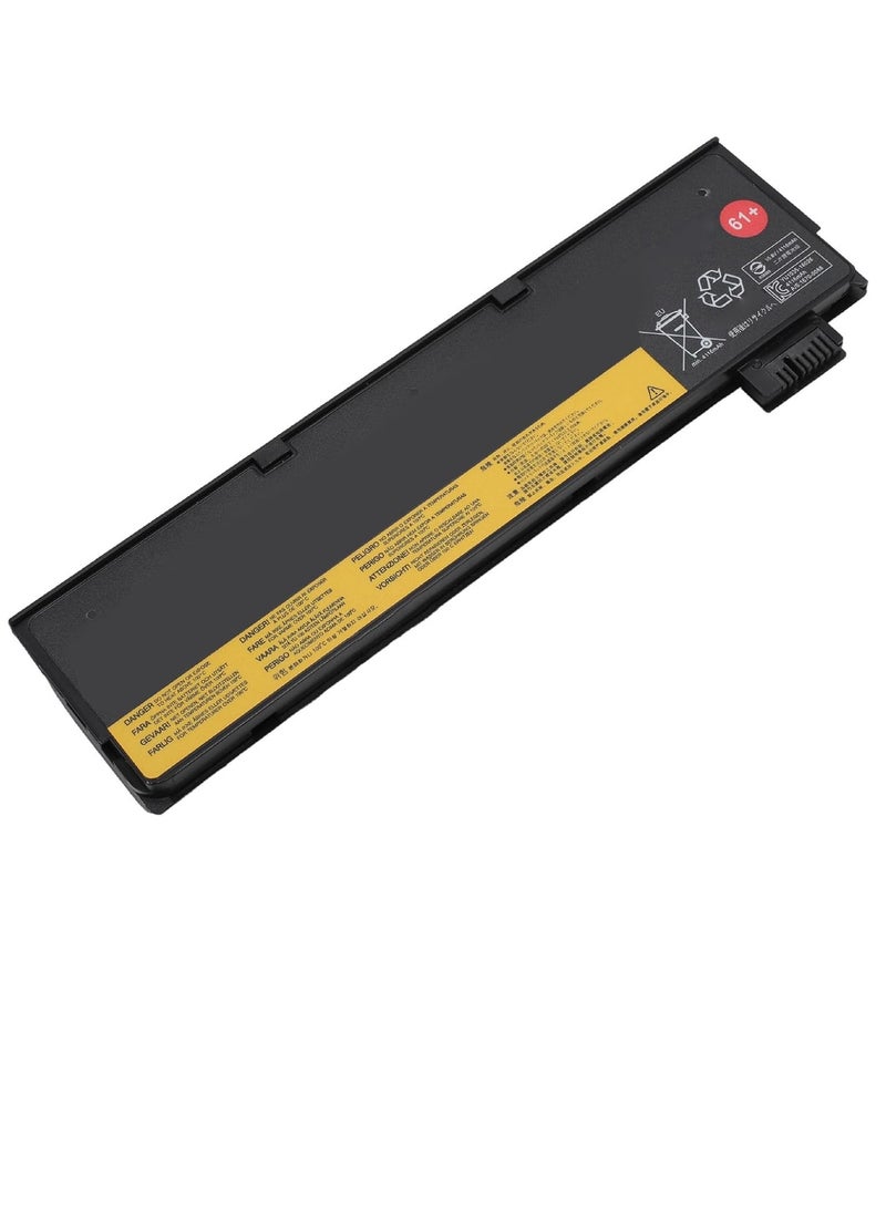 Laptop Battery Replacement for Thinkpad T470 T480 T570 T580 P51S P52S Laptop, 4116mah Lithium Battery, Easy Installation, Battery 6 Cell  - Image 1