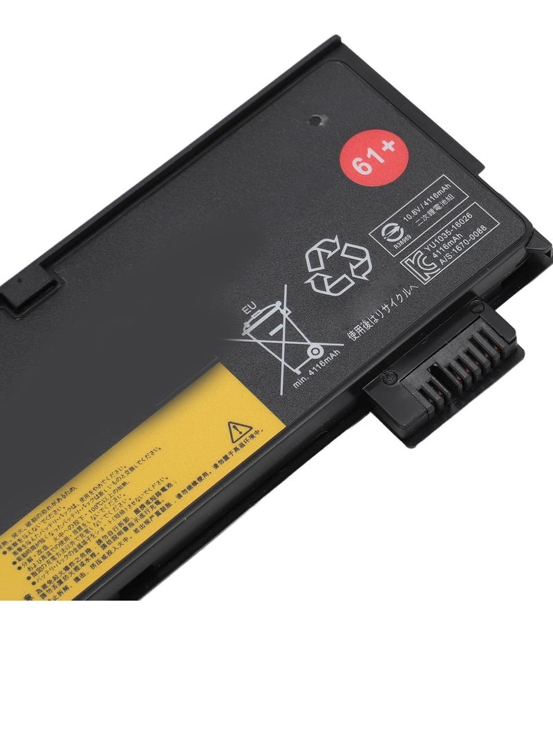 Laptop Battery Replacement for Thinkpad T470 T480 T570 T580 P51S P52S Laptop, 4116mah Lithium Battery, Easy Installation, Battery 6 Cell  - Image 2