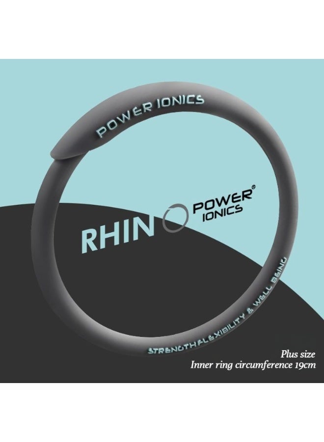 POWER IONICS Trendy Personalized Fashion Rhino Men-Women Couple Fitness Negative Ion Energy Bracelet - Image 1