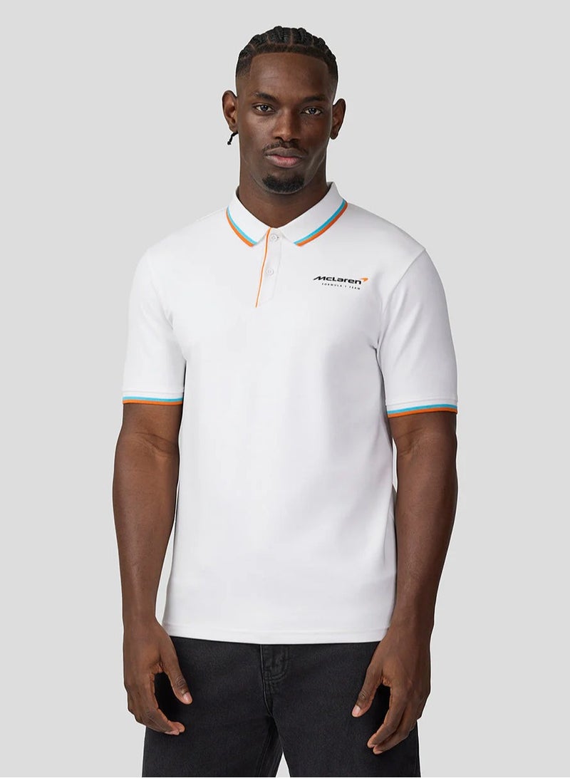 McLaren F1 Team Men's Core Essentials Polo Shirt - Image 4