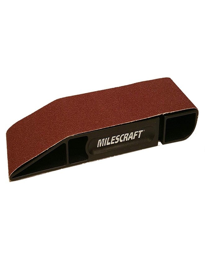 مايلكرافت صنفرة يدوية Milescraft 1605 SandDevil3.0 مع حزام صنفرة 3 × 21 بوصة، لون أحمر - Image 2