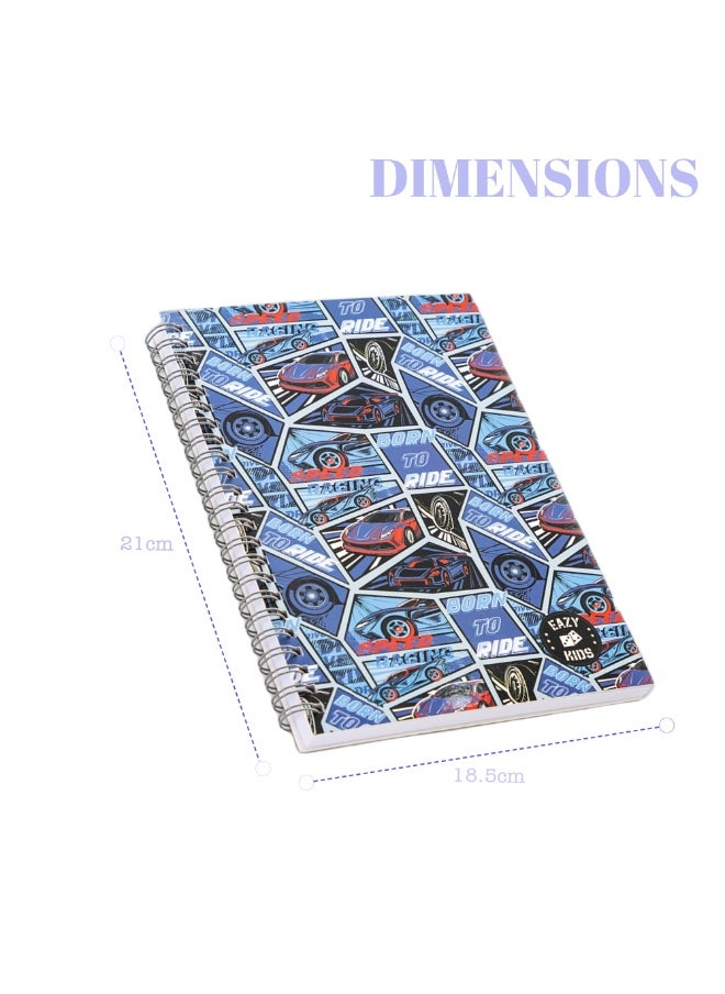 Eazy Kids Eazy Kids Spiral Diary - Drift Racing  - Image 3