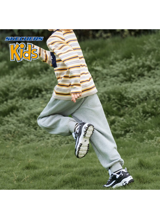 Skechers Boys' Outdoor Sports Knit Jogger Pants Winter , Rainy Gray, Size 120 - Image 4