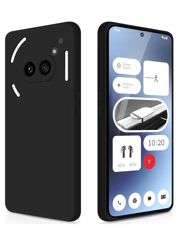 ميجوفاست غطاء حماية لهاتف Nothing Phone 2A - غطاء سيليكون كامل الجسم حريري مع بطانة من الألياف الدقيقة، غطاء واقٍ مقاوم للصدمات لهاتف Nothing Phone 2A مقاس 6.7 بوصة - ملمس ناعم، متين، مضاد للخدش، حماية كاملة - Image 1
