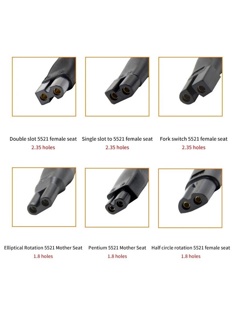 7 in 1 Power Cord 5V Replacement Charger USB adapter Suitable for Hair Clippers, Beard trimmers, Shavers, Beauty Instruments - Image 3