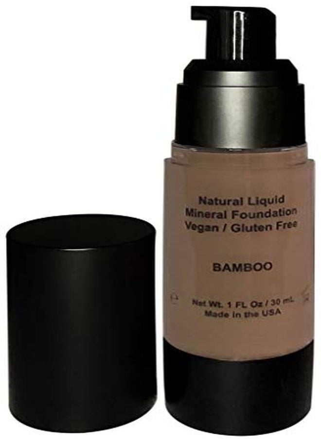 Mom's Secret 100% Natural Foundation, Organic, Vegan, Aloe Based, Natural Sun Protection, Gluten Free, Cruelty Free, Made In The Usa, 1Fl Oz. (Bamboo)  - Image 1