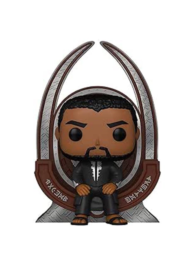 Funko Pop Deluxe! Marvel: Black Panther - T’Challa On Throne (Exc) 