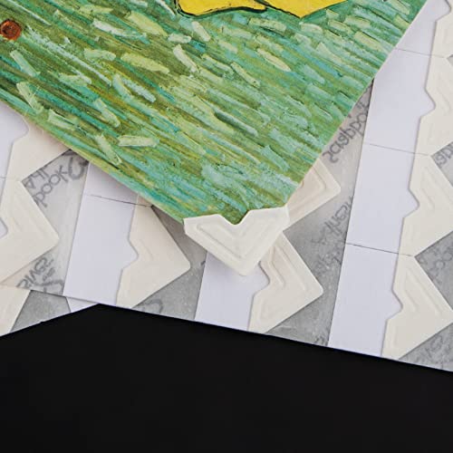 Lineco Ivory Acid-Free 0.5" Archival Photo Corners, Self Adhesive, Pressure Sensitive, Non-Yellowing, Mount Pictures Without it Touching Tape, Scrapbooking, DIY, Displaying Pictures. (Pack of 252) - Image 4